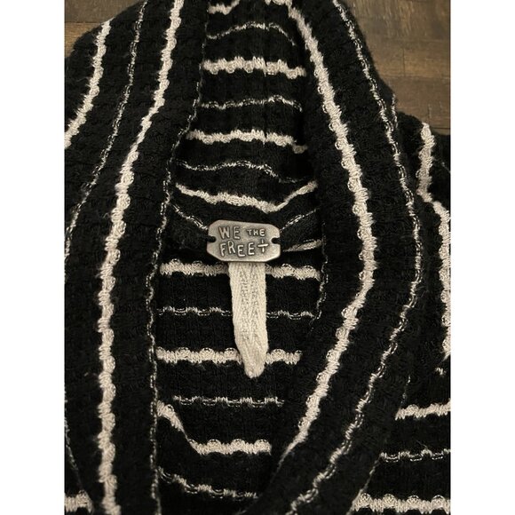 We The Free X Free People Drippy Thermal Cowl Neck Pullover SZ Small Cozycore - Picture 7 of 10